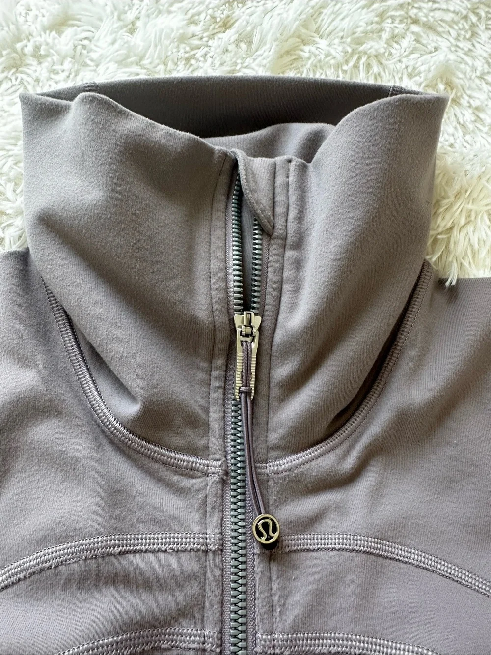 Lululemon In Stride Jacket Violet Verbena Purple Luon Running Jacket Size: 6